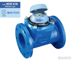 Contor apa rece cu flansa BMeters WDE-K tip Woltman clasa B DN 50