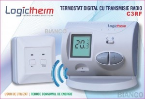 Termostat de ambient wireless digital Logictherm C3 RF